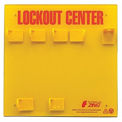 Lockout Board Unfilled 11-1/2 In H MPN:7113E