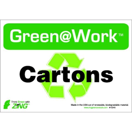 Social Distancing Adhsve Sign, 7x10in, PK5 MPN:1049S