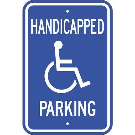 Handicap Parking Sign, 18