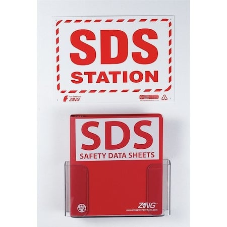 Binder Holder, SDS Safety Data Sheets - GHS Global Harmonized System, Aluminum, 11 in W MPN:2708