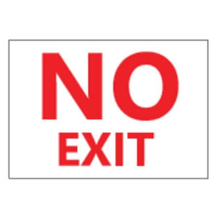 Exit Sign, Polyester, 14