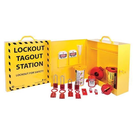 Lockout Cabinet With Aluminum Padlocks - Stocked MPN:2722