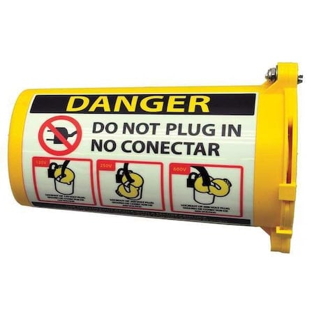 Lock/Tagout Lg Plug Lockout Recycled Plastic MPN:7100