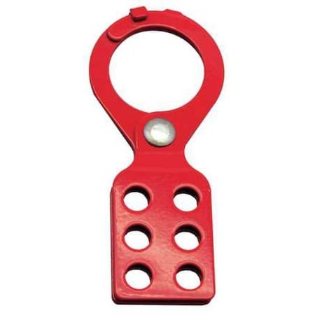 Lockout Tagout Hasp 1.5IncH Steel With Tabs MPN:7107