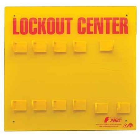 Lockout Station 8 Padlock Unstocked MPN:7114E