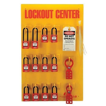 Lockout Station 12 Padlock Stocked MPN:7115
