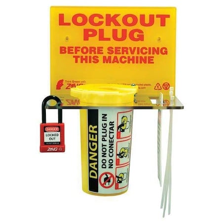 Lockout Tagout Station Pluglockout MPN:7117