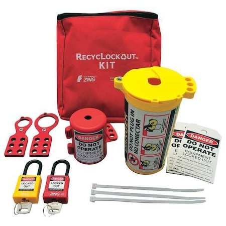 Lockout Tagout Kit 11 Component Pluglockout MPN:7121