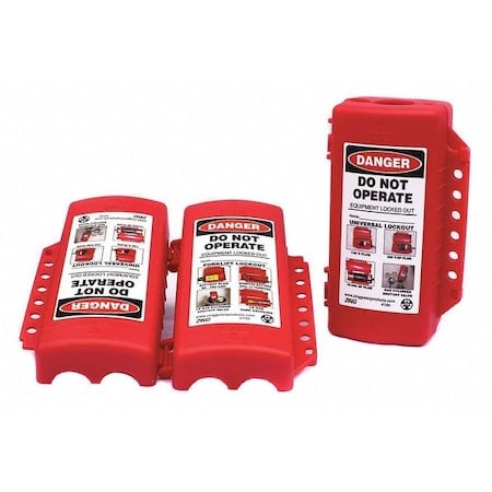 Lock/Tagout Universal Forklift-Valve-Plug Lock MPN:7294