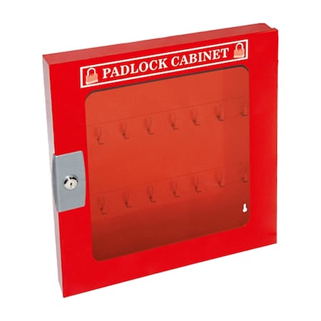 Padlock Cabinet Clear Fascia 55 Padlock MPN:7337