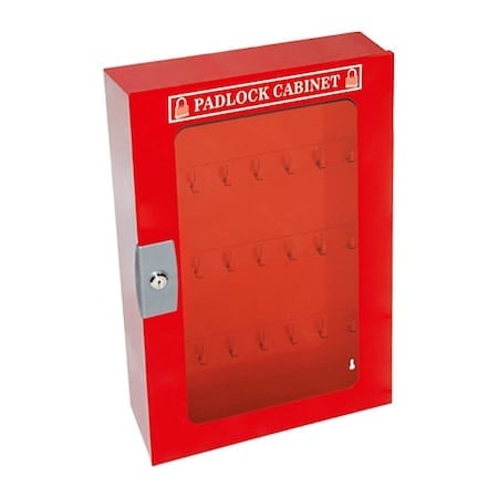 Padlock Cabinet Clear Fascia 84 Padlock MPN:7338