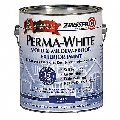 Paint Latex Acrylic White 1 gal. MPN:3101