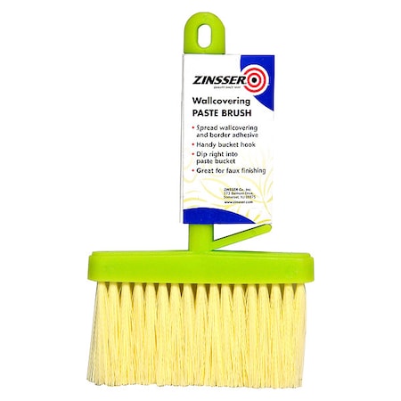 Wallpaper Paste Brush, 6 in L, 2 in W MPN:97501