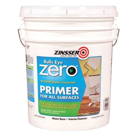 Primer, White, 5 gal., Acrylic Resin MPN:249021