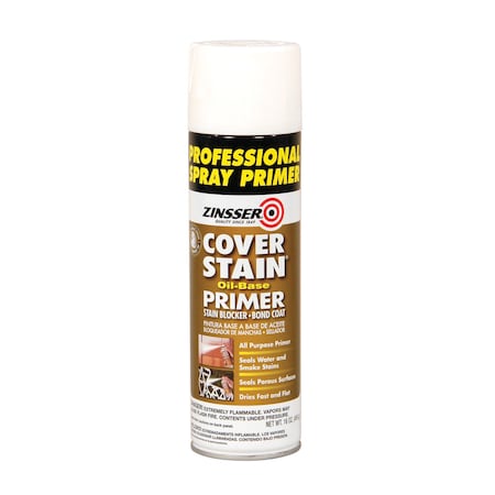 Spray Primer . White, 16 oz Spray, Aerosol Can, Flat MPN:3609