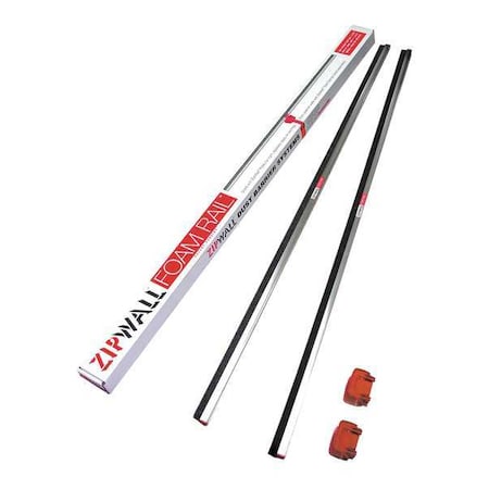 Rail Crossbars, 4 ft. 1/4 in H, White, PK2 MPN:FR2