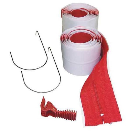 Zipwall HD Self-Adhesive Zipper, PK2 MPN:HDAZ2