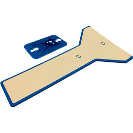 ZipWall® Head & Non-Skid Plate Plastic Blue - EPH1 EPH1