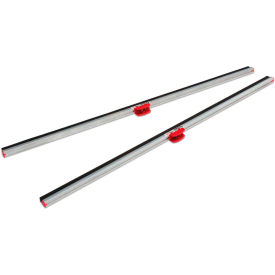 ZipWall® Tapeless Seal Aluminum/Foam Silver/Black - FR2 FR2 - Pkg Qty 6