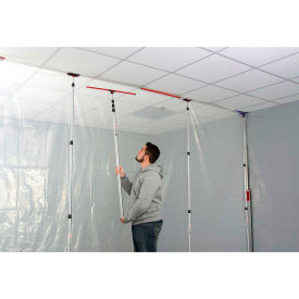 ZipWall® Dust Barrier Fastener Plastic/Metal Red - MS4 MS4 - Pkg Qty 6