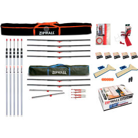 ZipWall® Dust Barrier Toolkit Multiple Materials Mixed - ZWTK ZWTK