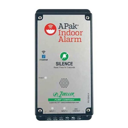 WaterAlarm, Audio, Visual, 115VAC, 6ft MPN:10-4014