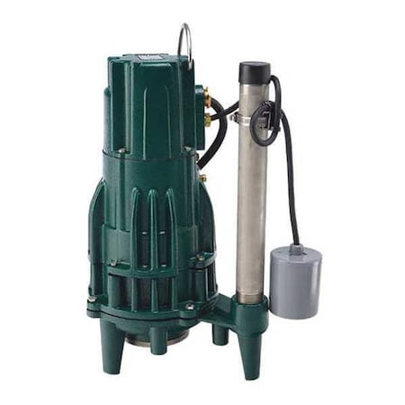 Grinder Pump, 20 ft, Single, 115V AC MPN:818-0006