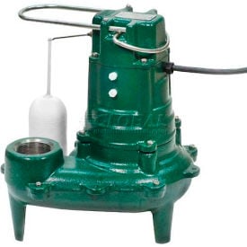 Zoeller Waste-Mate M267 Submersible Sewage Pump Auto Eject with Built-in Float Switch 1/2 HP M267