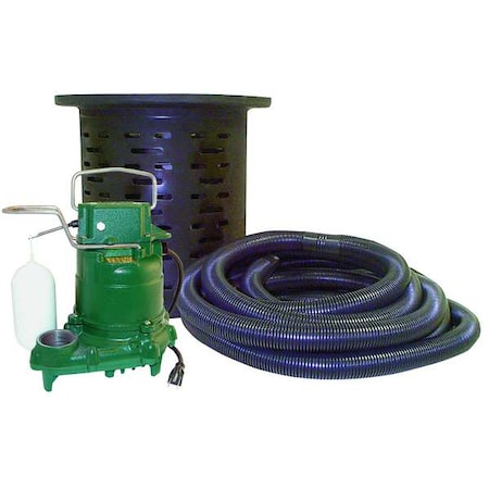 Crawl Space System, 3/10 HP, 115 V, 9.7 A MPN:108-0001