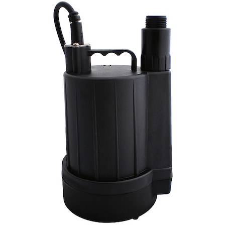 Plug-InUtilityPump, 9ft, 11.375in H, 115VAC MPN:42-0007
