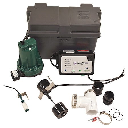 Sump/Battery Back-Up System, Pump HP 1/3 MPN:508-0017