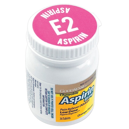 Mobilize Chewable Aspirin, Medicinal MPN:8911-000160-01