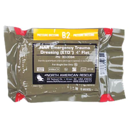Mobilize Trauma Dressing, Sterile, Green MPN:8911-000460-01