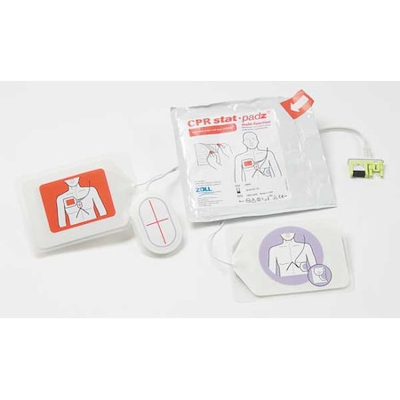 CPR Electrodes, 1 Pair MPN:8900-0402