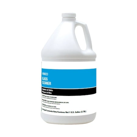 Liquid Glass Cleaner, 1 gal., Blue, Unscented, Jug MPN:49NW20