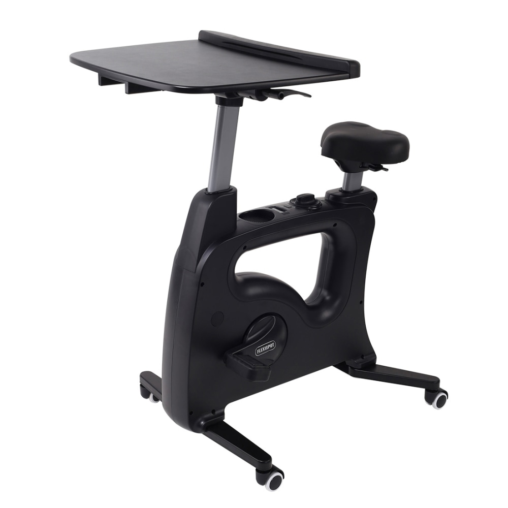 Flexispot V9 Desk Exercise Bike With Notebook Tray, Black MPN:V9B
