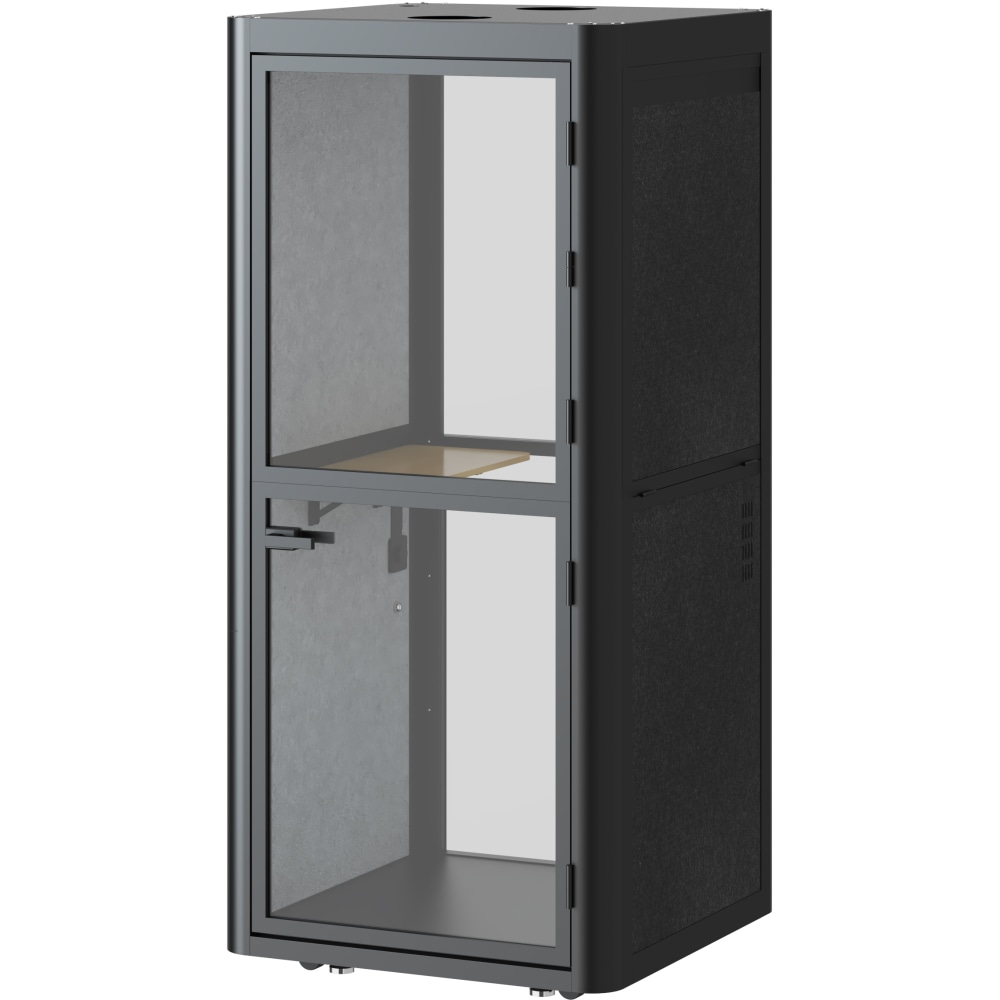 FlexiSpot EP1F Soundproof Booth, Black, 89in x 40in MPN:P2SB