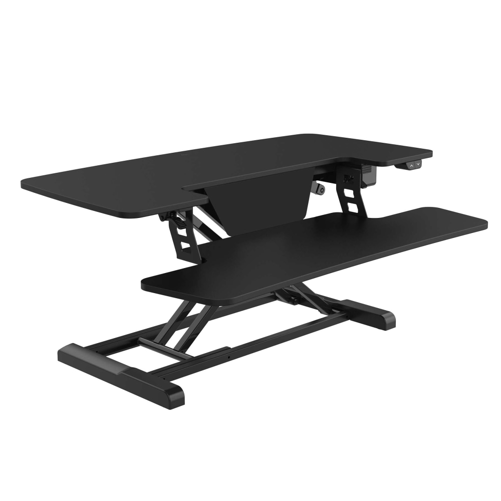 FlexiSpot EM7L 40inW Motorized Sit-Stand Desk Converter, Black MPN:EM7L