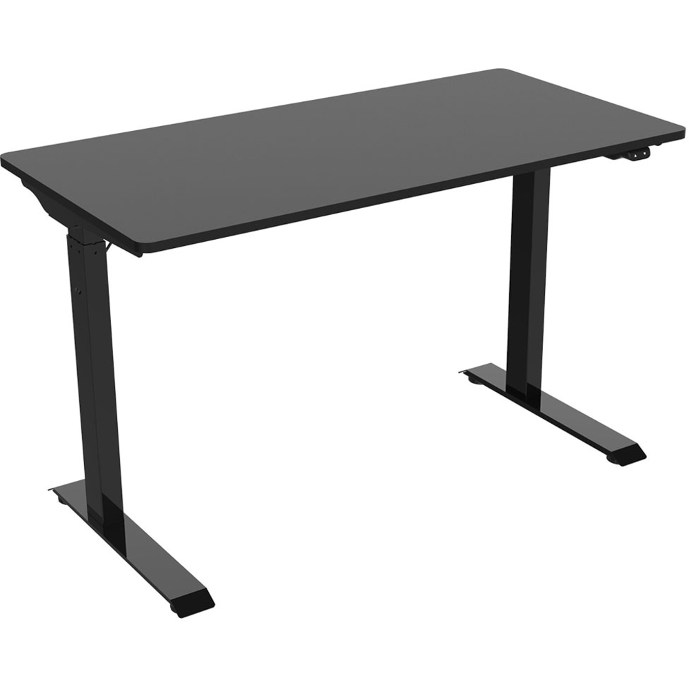 FlexiSpot Vici Electric 48inW Quick-Install Height-Adjustable Desk, Black MPN:EC9B