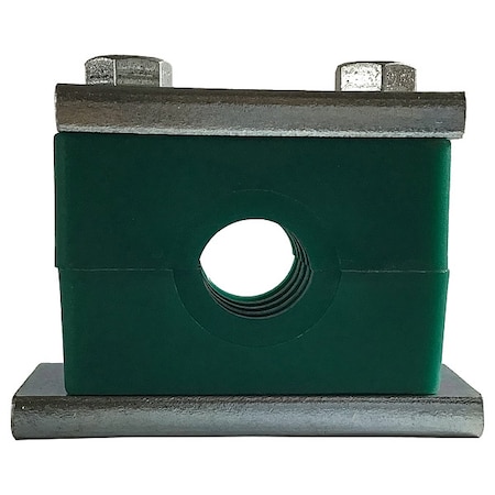 Vibration-Damping Pipe Clamp, 2 33/64