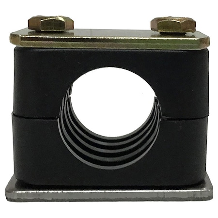 Vibration-Damping Pipe Clamp, 1 39/64