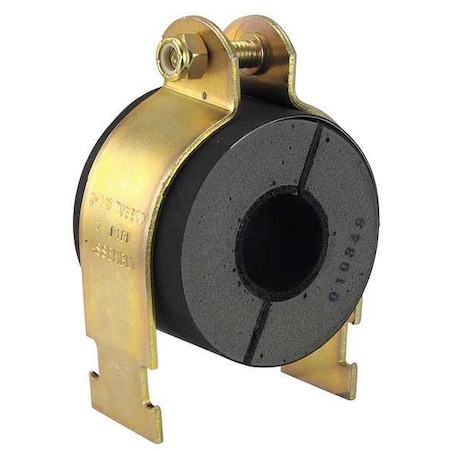 Cushion Clamp Clamp, 1 In Wall, 1-5/8 In MPN:UX15810