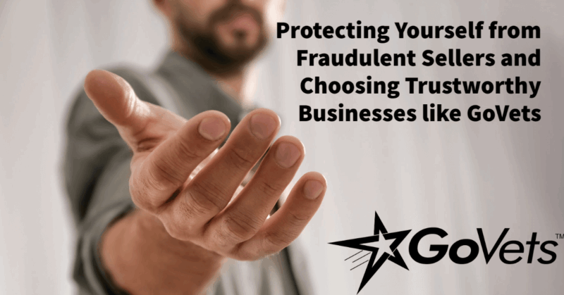 E-Commerce Sales Tax Evasion - Protecting Yourself from Fraudulent Sellers and Choosing Trustworthy Businesses like GoVets