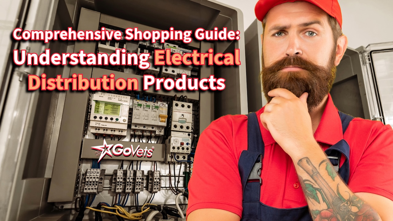 Comprehensive Shopping Guide - Understanding Electrical Distribution Products - Electrician Beard - Red Shirt - Electrical Panel