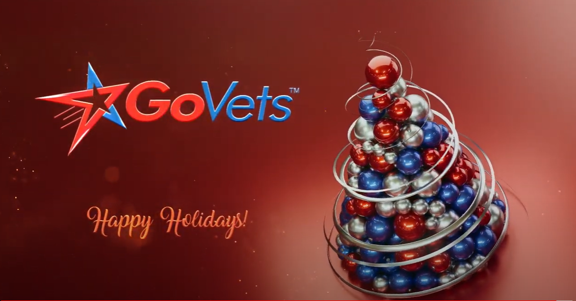 Happy Holidays from the GoVets Teams!   We would love to think our staff, customers, partners, suppliers and everyone that has helped make 2021 an amazing year for GoVets!