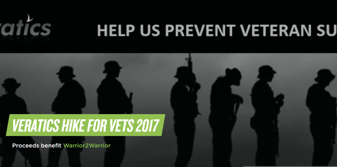 Veratics Hike for Vets 2017 Reaches Half Way Point