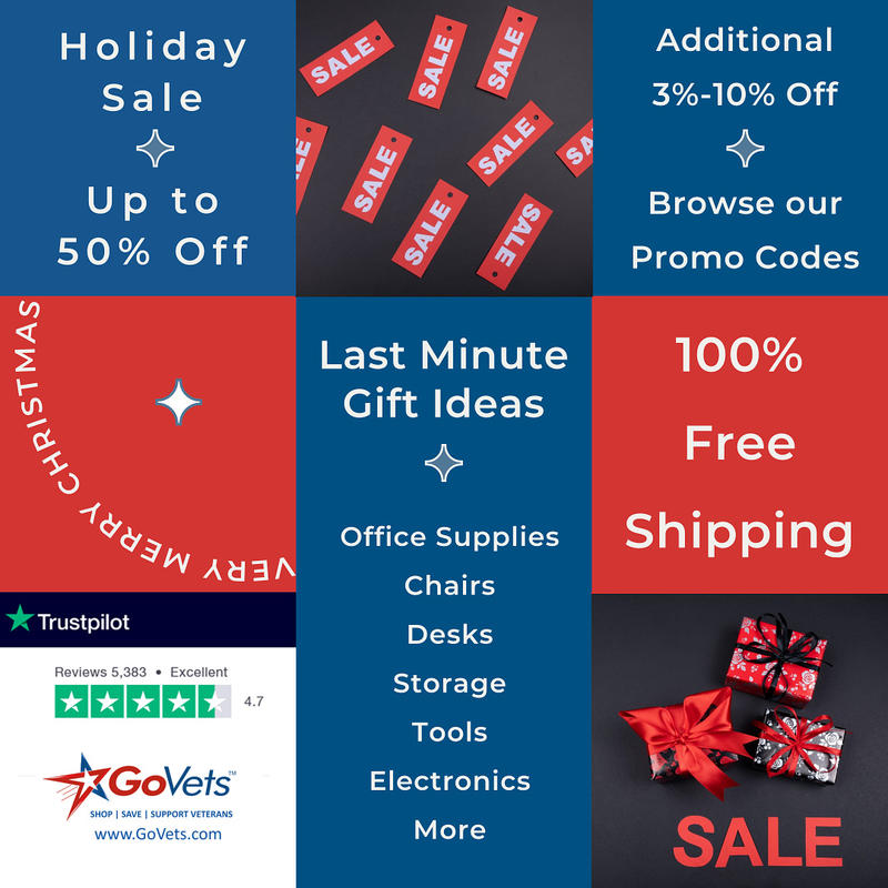 Holiday Savings - Sign-up and Save 10% - Last Minute Gift Ideas - Office Supplies, Chairs, Desks, Storage, Tools, Electronics, More.