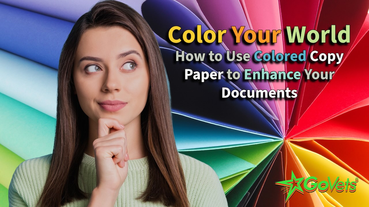Color Your World: How to Use Colored Copy Paper to Enhance Your Documents