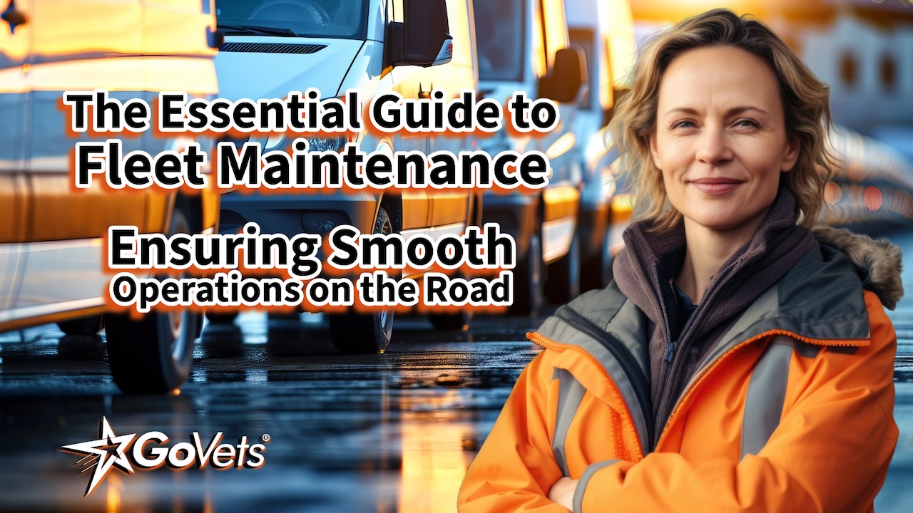 Essential Guide to Fleet Maintenance - Ensuring Smooth Operations on the Road - Woman in Orange Safety Jacket in front of fleet vehicles