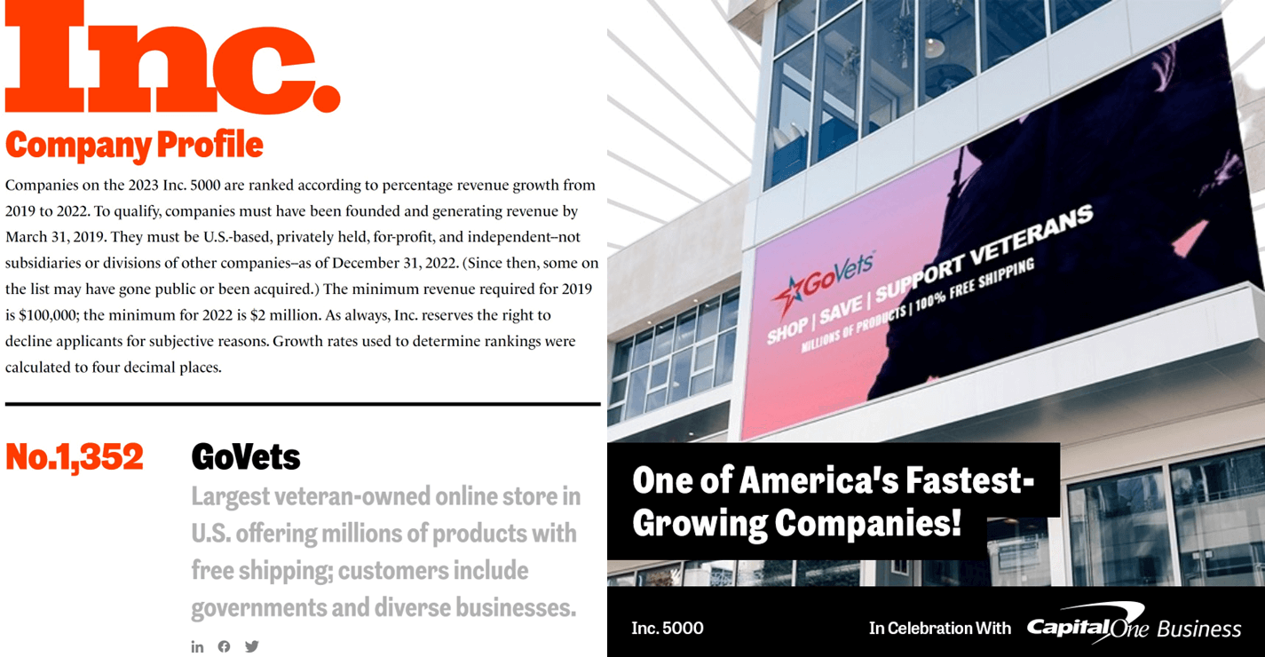 GoVets Becomes One of America's Fastest Growing Private Companies | Inc 5000 